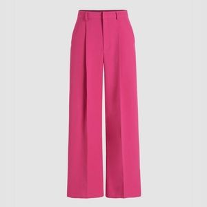 NWT 2 Pair - High Waist Pleated Wide Leg Pants